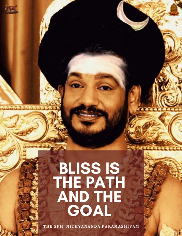 Bliss is the Path and the Goal - English